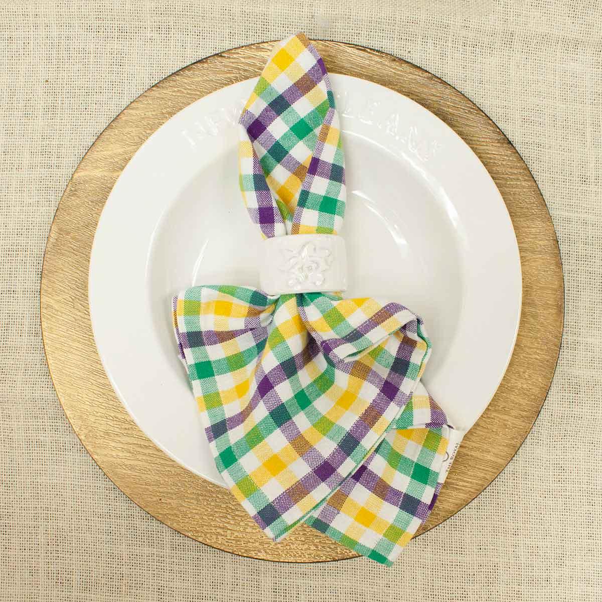 royal standard mardi gras table runner