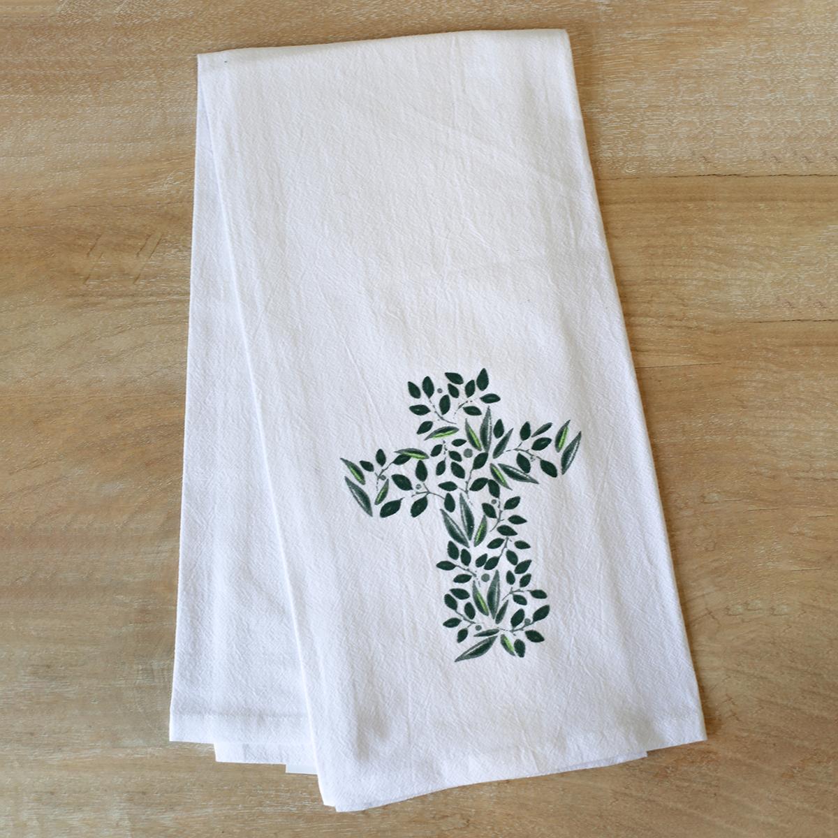 The Royal Standard Cross Flour Sack Hand Towel - Thumbnail 2