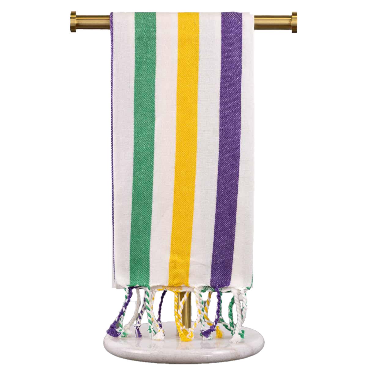 The Royal Standard Krewe Jacquard Hand Towel