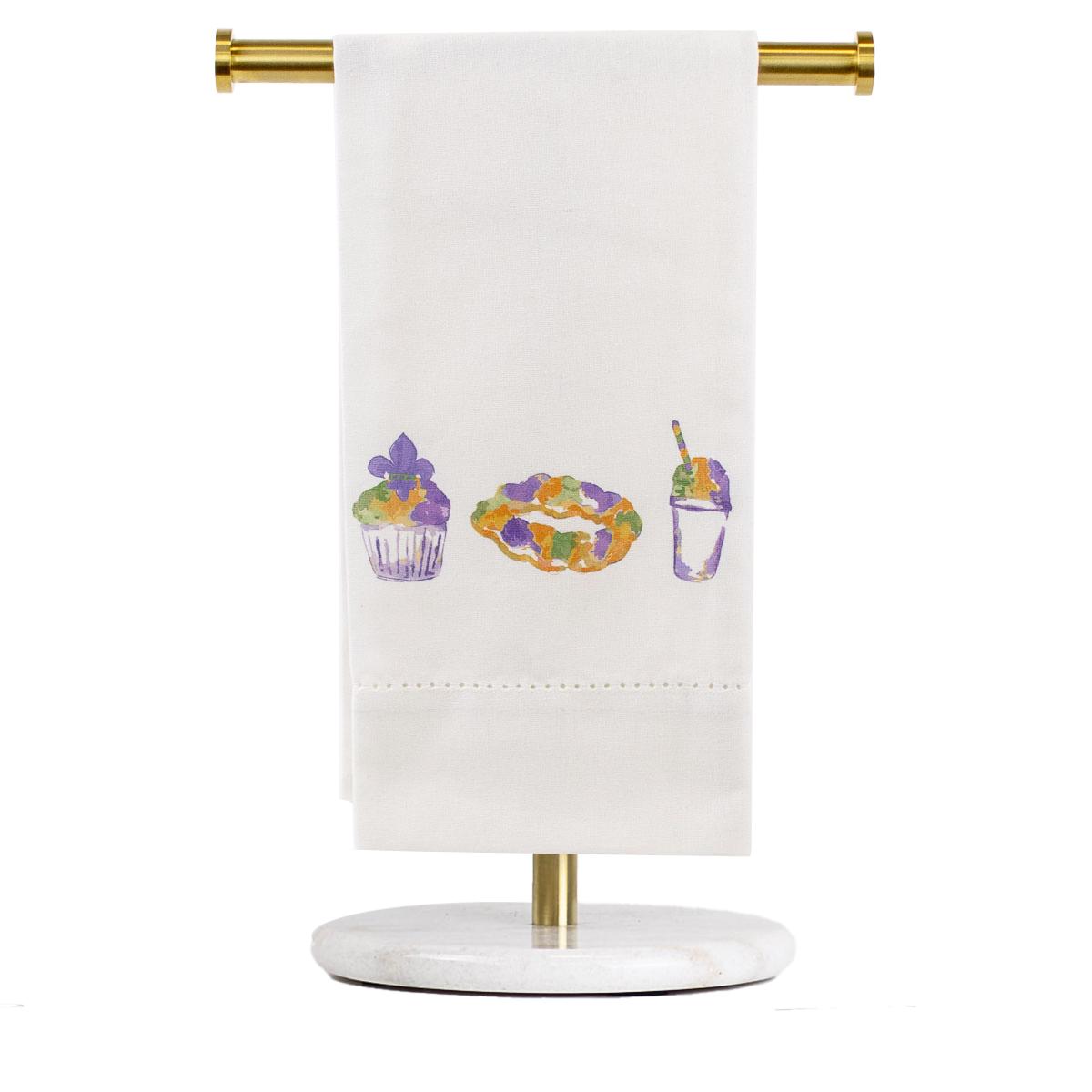 The Royal Standard Mardi Party Hand Towel