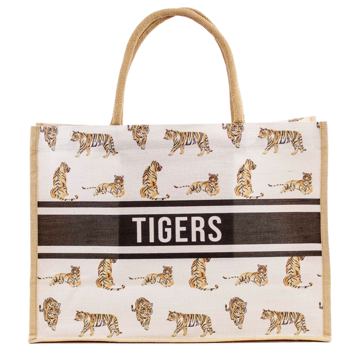 Forever Tiger Juco Tote Bag - Thumbnail 2