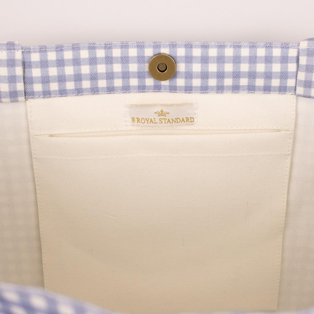 Gingham Classic Tote - Thumbnail 3