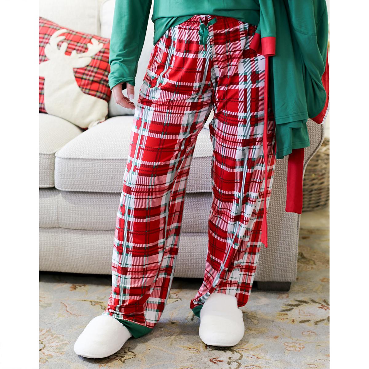 The Royal Standard Men's Palmetto Plaid Pajama Pants