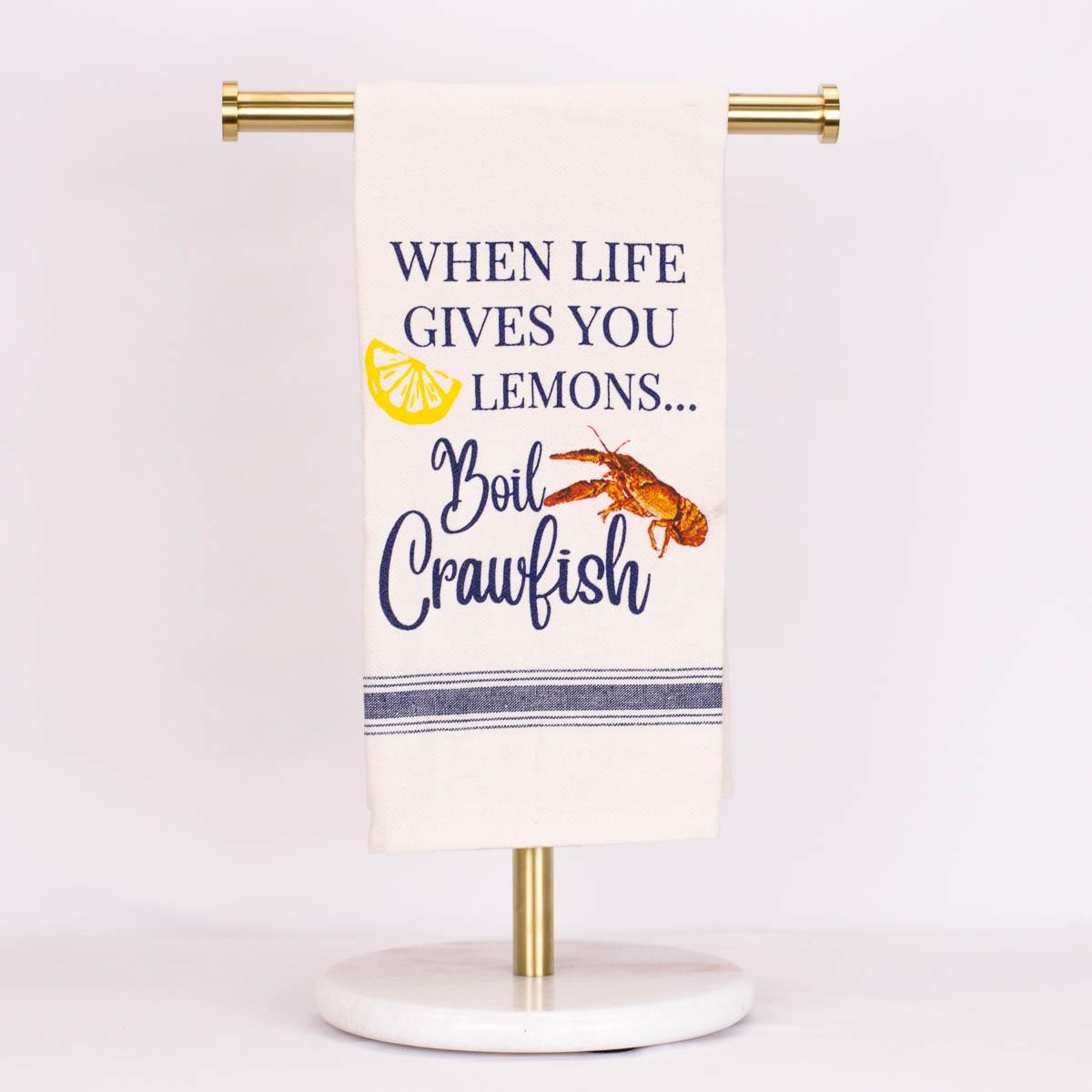 The Royal Standard Boil Crawfish Hand Towel - Thumbnail 2