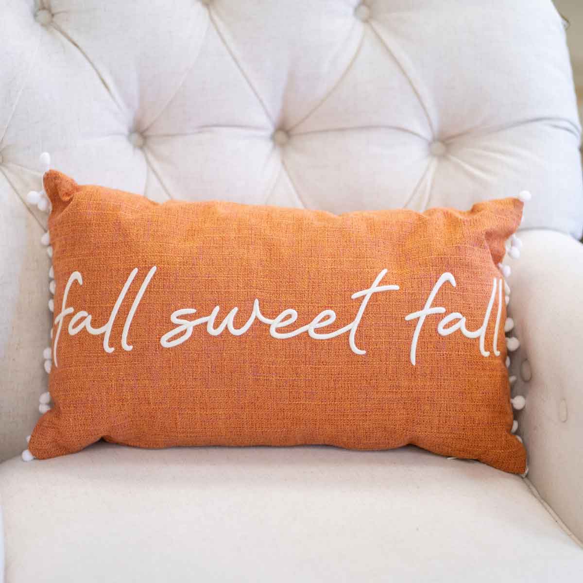 fall sweet fall pillow