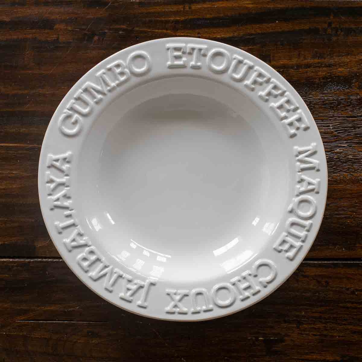 mardi gras serving bowl