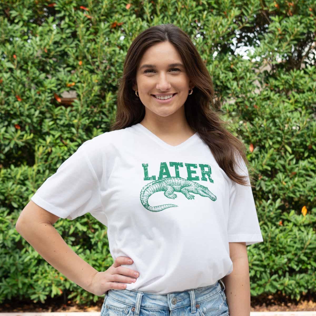 Later Gator V-Neck T-Shirt | The Royal 