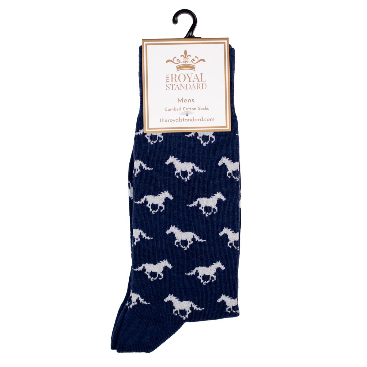 Mustangs Navy Socks Mustangs Navy Socks