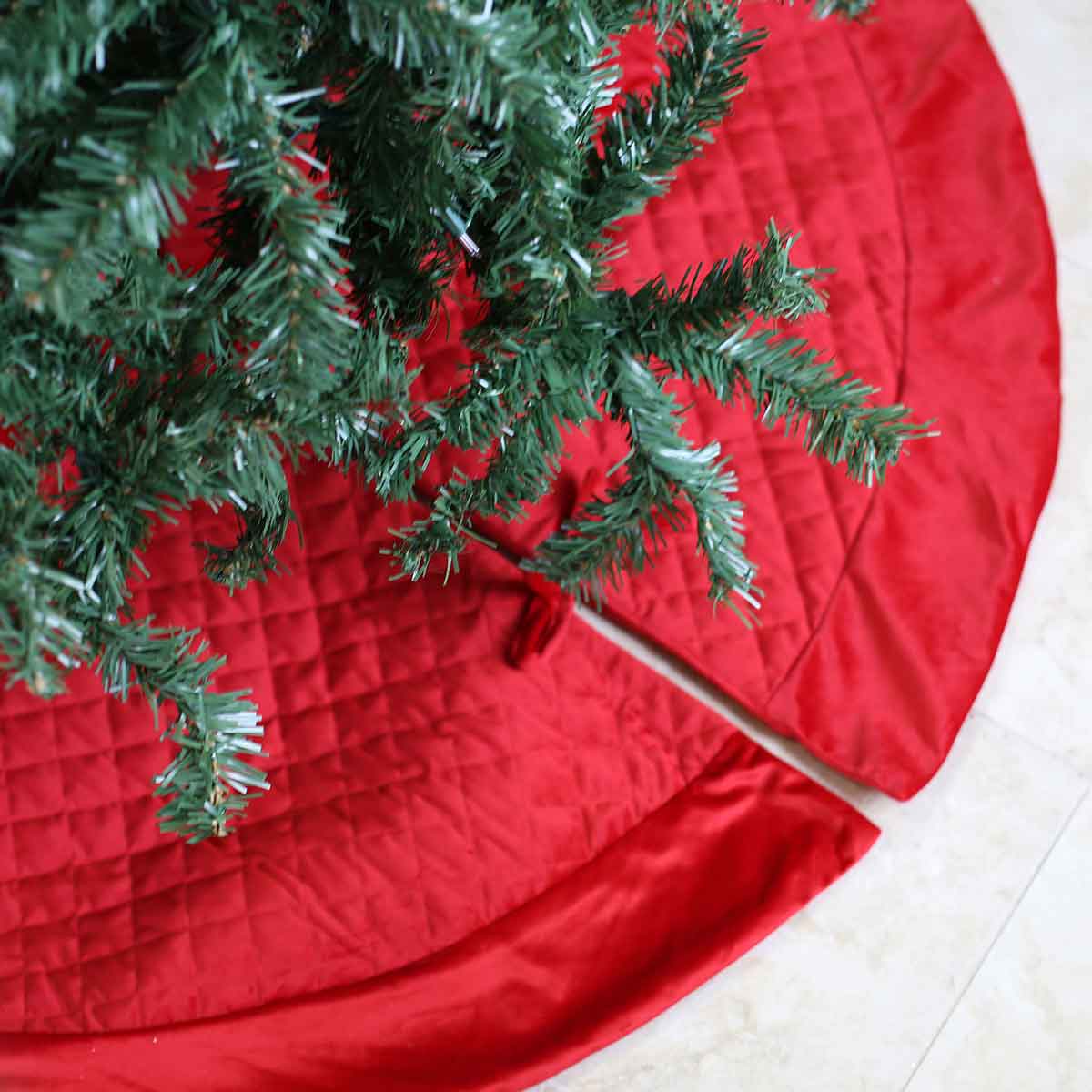 Quilted Tree Skirt The Royal Standard Quilted Tree Skirt The Royal Standard