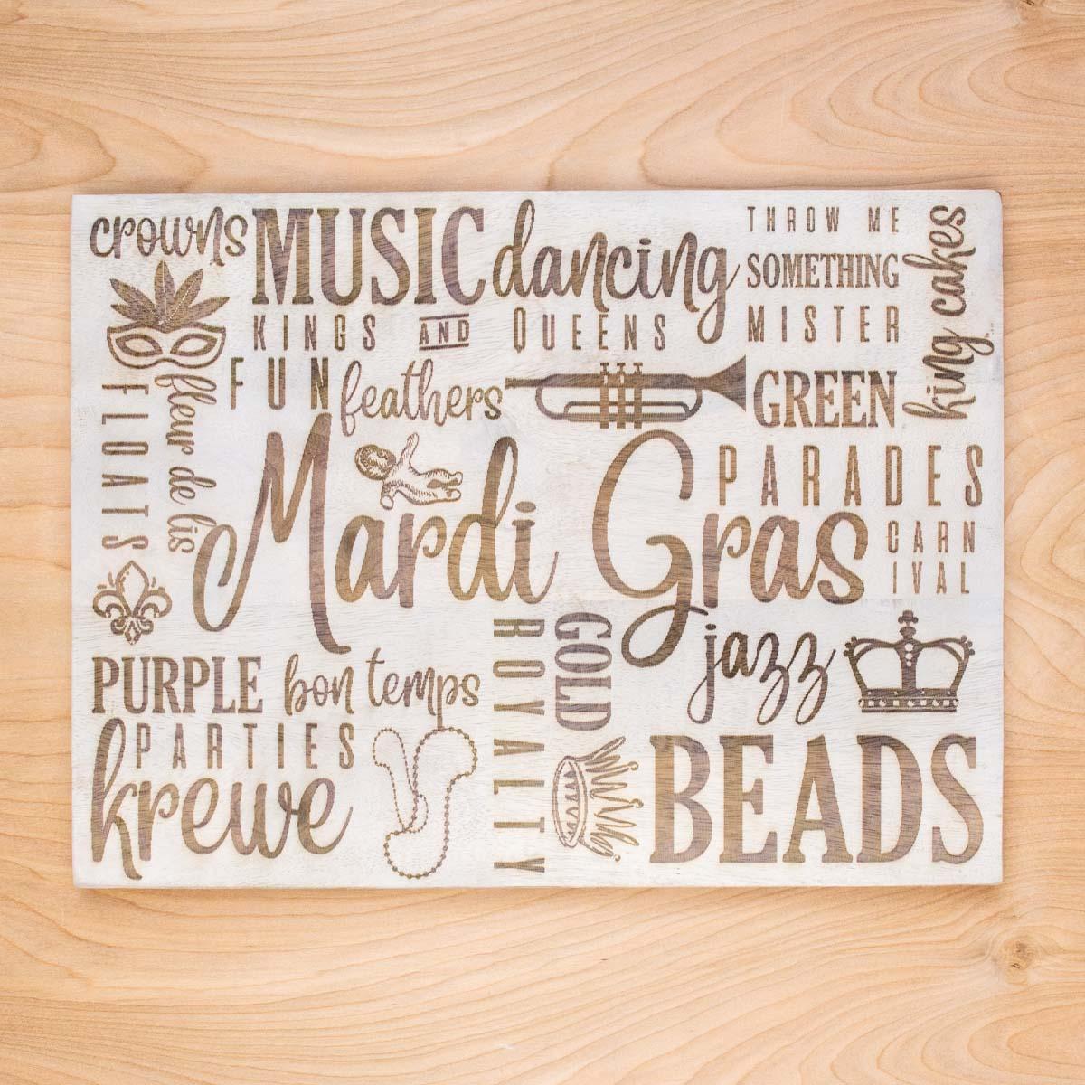 royal standard mardi gras blanket