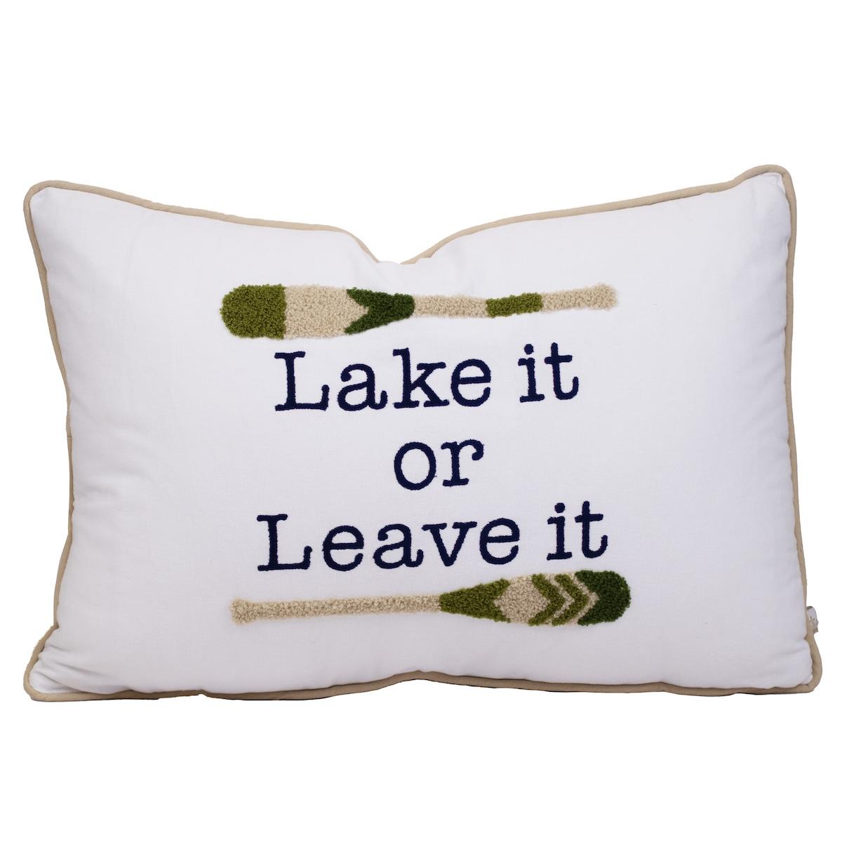 The Royal Standard Lake It Or Leave It Pillow - Thumbnail 4