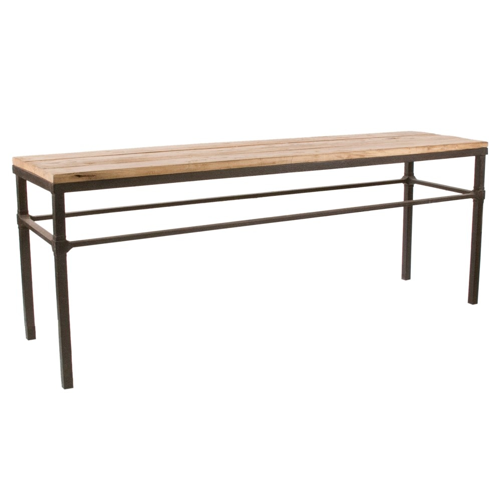 Vintage Industrial Bench, image size:1000x1000