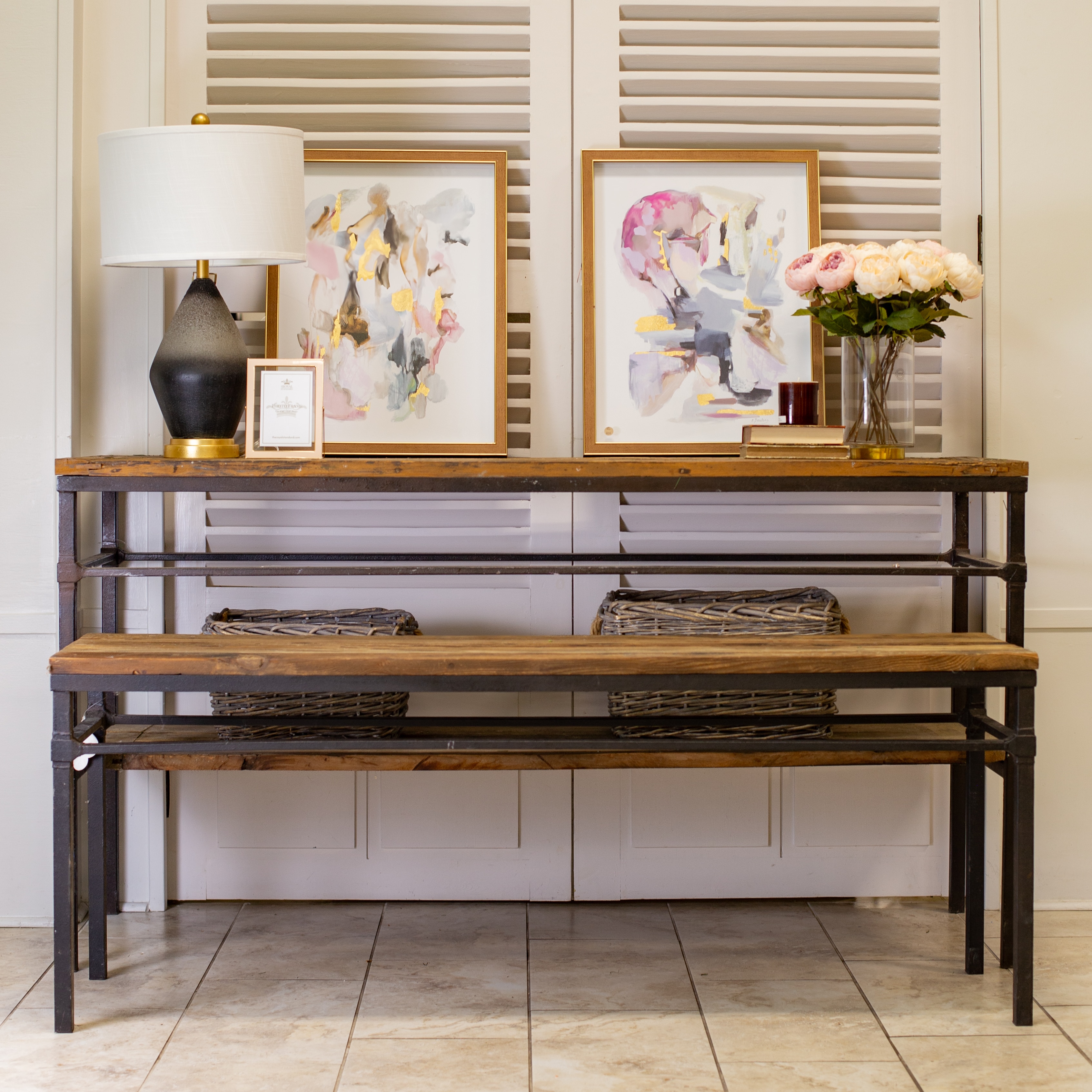 Vintage Industrial Bench | The Royal Standard, image size:3386x3386